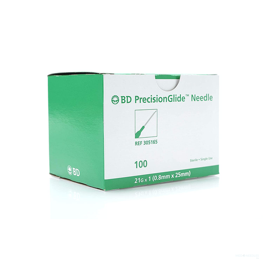 Code 1 Supply BD 305165 PrecisionGlide Needles (Box of 100)