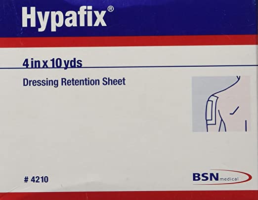 Code 1 Supply BSN 4210 Hypafix Dressing Retention Sheet 4 in. x 10 yds. (1 Roll)
