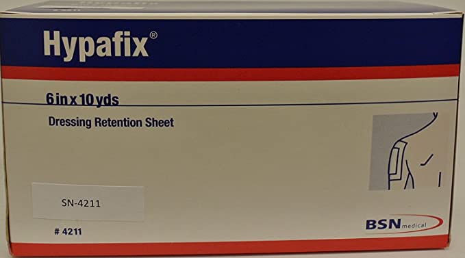 Code 1 Supply BSN 4211 Hypafix Dressing Retention Sheet 6 in. x 10 yds. (1 Roll)