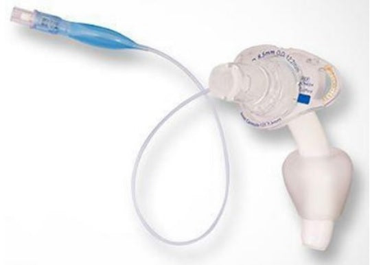 Code 1 Supply Shiley 9CN90H Flexible Tracheostomy Tube Cuffed With TaperGuard Size 9 mm (Each)