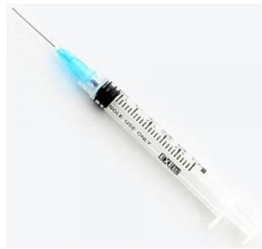 Code 1 Supply Exel 26104 Syringe & Needle Luer Lock 3cc Low Dead Space Plunger 22G x 1Â½ in. (Each)