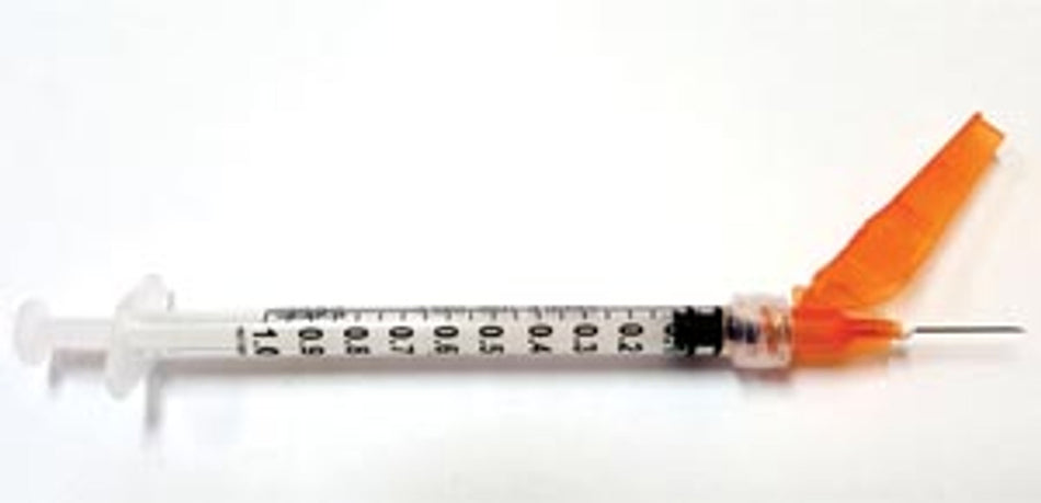 Code 1 Supply Exel 27100 Safety Syringe (3 mL) w/ Safety Needle (25G x 5/8 in.) (Each)