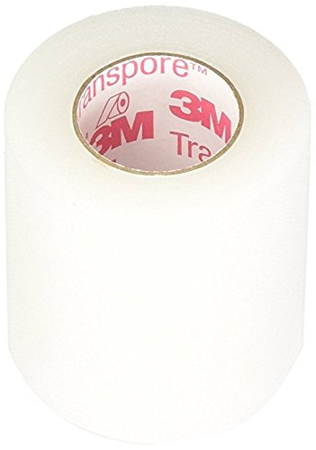 Code 1 Supply 3M-1527-3 Transpore Surgical Tape 3" x 10 yards - Box of 4 Rolls