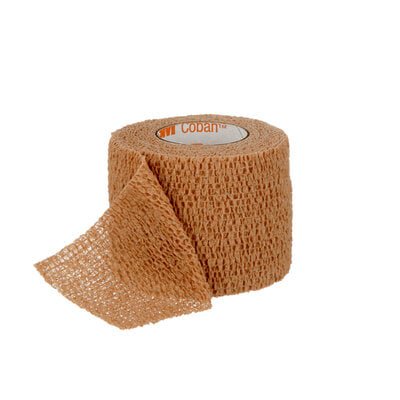 Code 1 Supply 3M 1582 Coban Self-Adherent Wrap 2 in. x 5 yd. (One Roll)