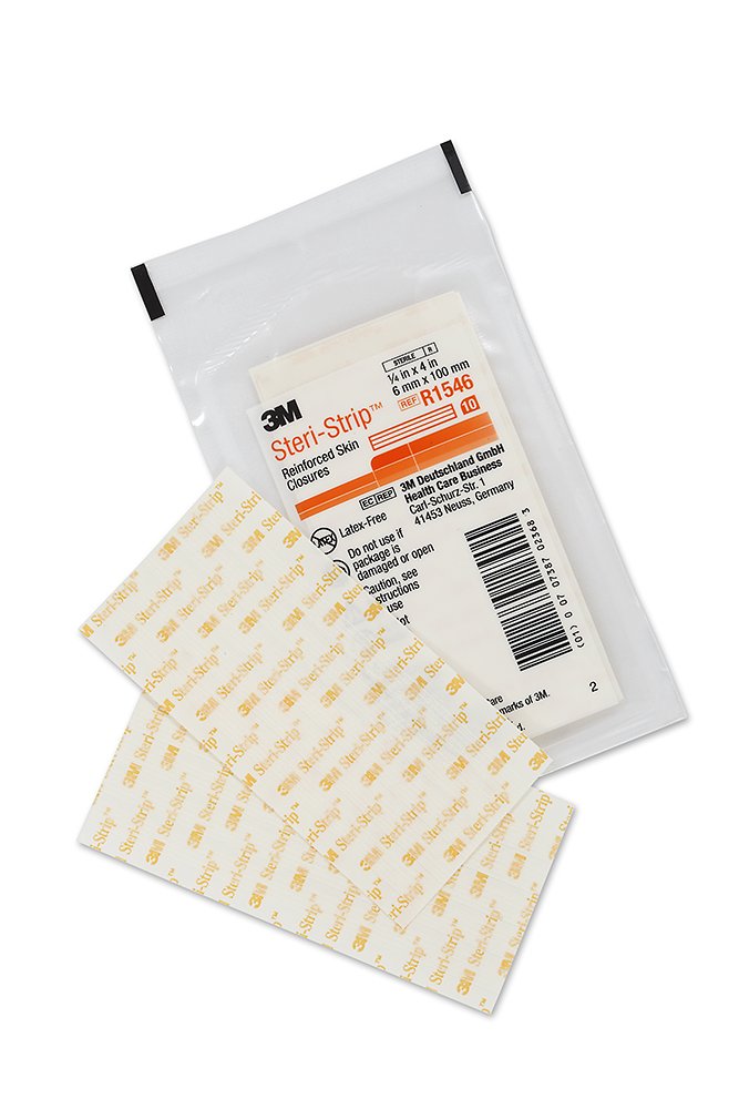 Code 1 Supply 3M R1546 Steri-Strip Adhesive Skin. Closures Â¼ in. x 4 in. (Single Envelope)