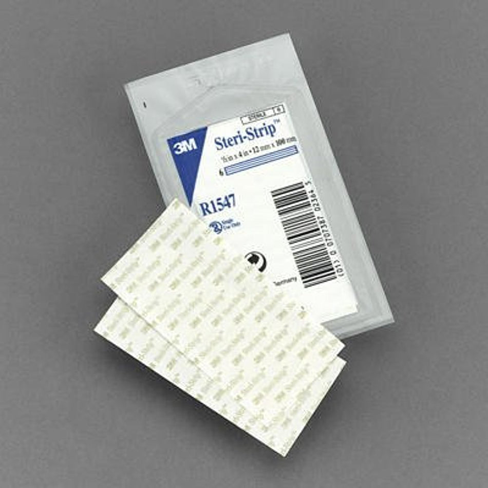 Code 1 Supply 3M R1547 Steri-Strip Adhesive Skin Closures Â½ in. x 4 in. (Each)