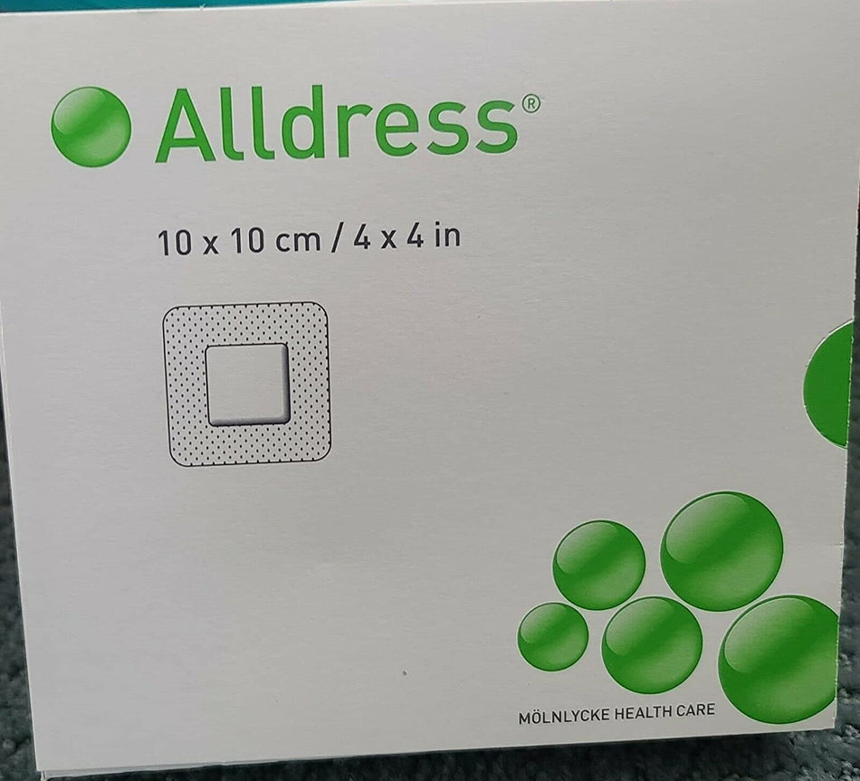 Code 1 Supply Molnlycke 265329 Alldress Composite Dressing 4 in. x 4 in. (Each)