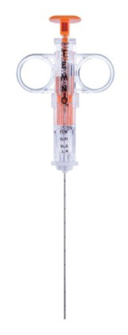 Code 1 Supply Merit CT1815 Soft Tissue Biopsy System TemnoÂ® 18 Gauge 15 cm Length Orange Echogenic Enhanced Tip (Case of 5)