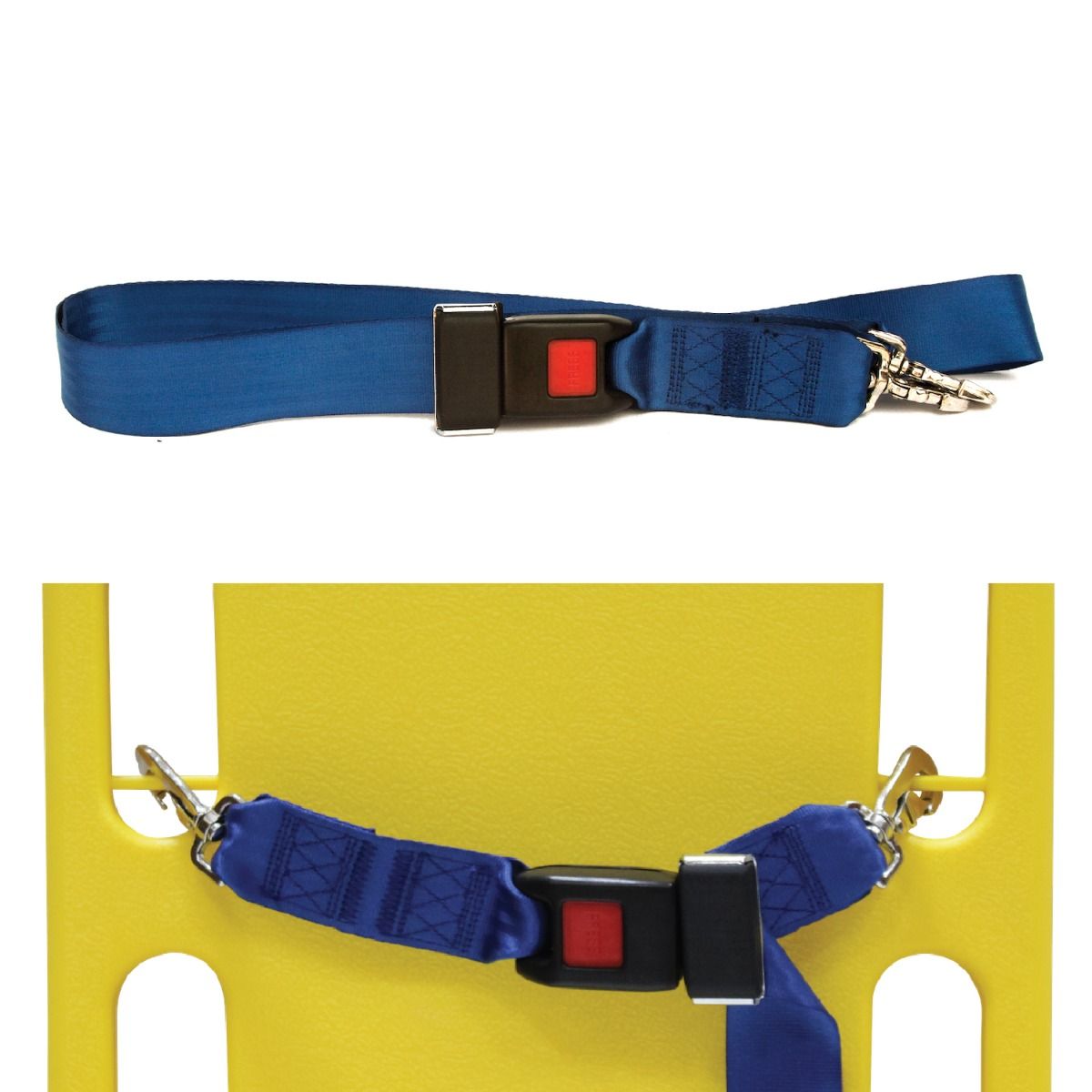 Code 1 Supply Backboard / Stretcher Strap RESTRAINT STRAP (5', BLUE)