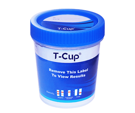 Code 1 Supply T-Cup® 18 Panel Compact Instant Drug Test Cup 25/Box