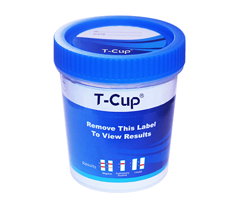 Code 1 Supply T-Cup® 18 Panel Compact Instant Drug Test Cup 25/Box