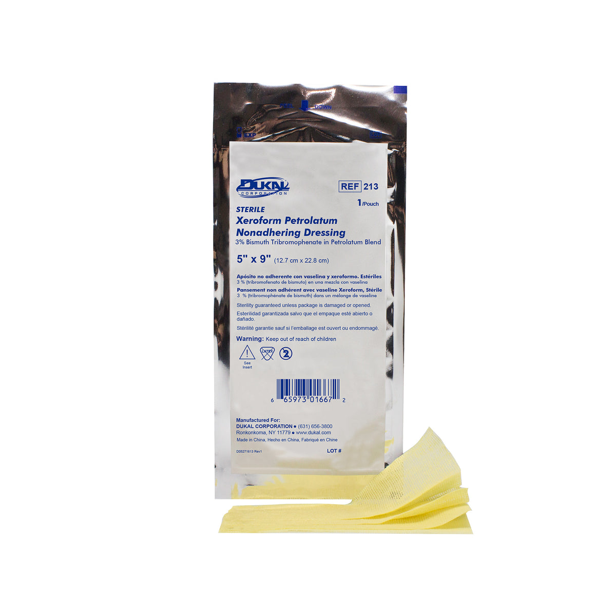 Code 1 Supply Xeroform Dressing 5" x 9" - (50 per Box)