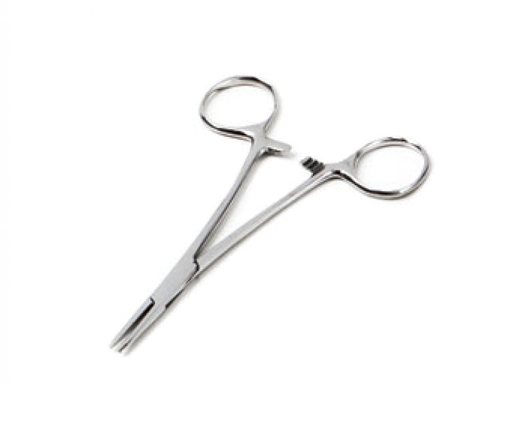 Code 1 Supply Kelly Hemostatic Forceps, Straight, 6 1/4"