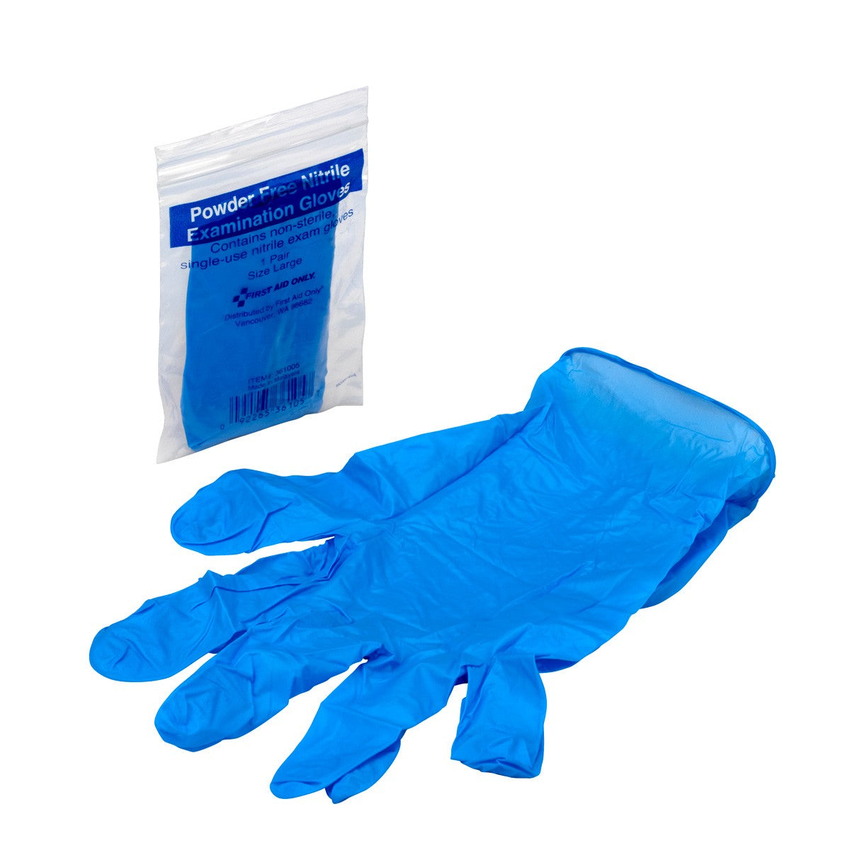 Code 1 Supply Individually Packaged Nitrile Exam Gloves