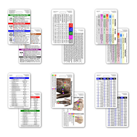 Code 1 Supply Mini CNA MA NA Badge Card Set-VERTICAL