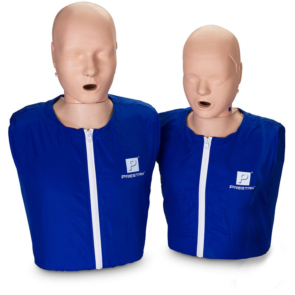 Code 1 Supply PRESTAN CPR Training Shirt Adult/Child/Ultralite, 4-Pack