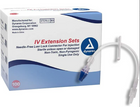 Code 1 Supply Iv Extension Set - 7" - Needle Free Ll Connect - Box of 100