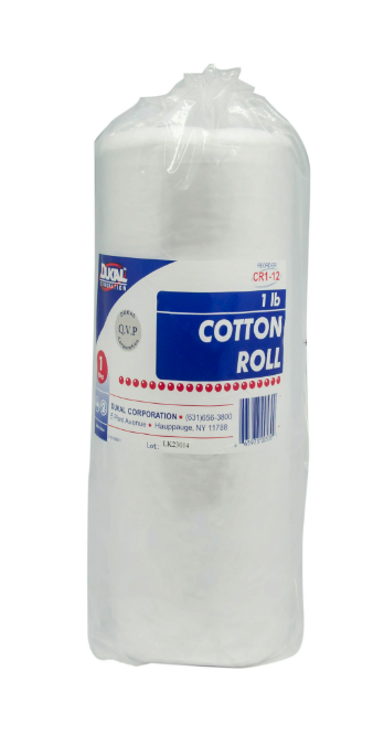 Code 1 Supply Cotton Roll (1 lb.) Non-Sterile - Pack of 12