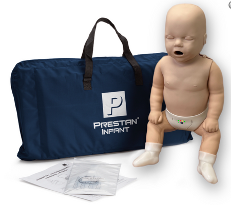 Code 1 Supply PRESTAN INFANT Manikin w/CPR Feedback-Single -Medium Tone