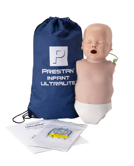 Code 1 Supply PRESTAN Ultralite INFANT Manikin w/CPR Feedback- Single - Medium Skin