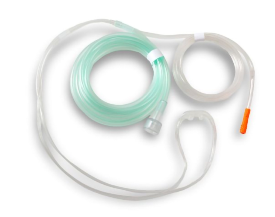 Code 1 Supply Zoll Oral Nasal CO2 Filter Line with Oxygen Tubing - Pediatric