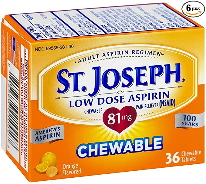 Code 1 Supply 81mg Chewable Aspirin