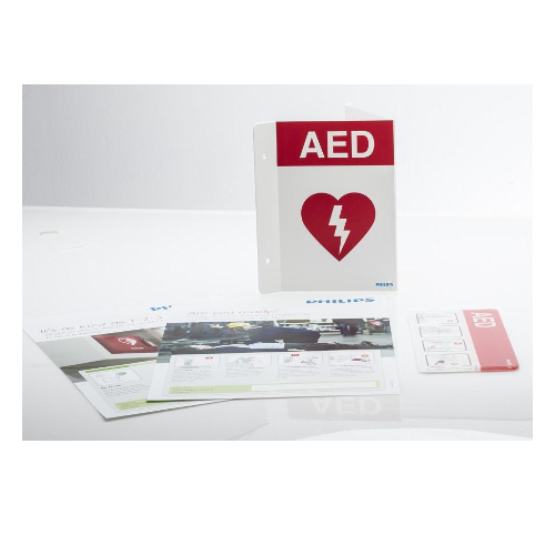 Code 1 Supply Philips Heartstart AED Signage Bundle