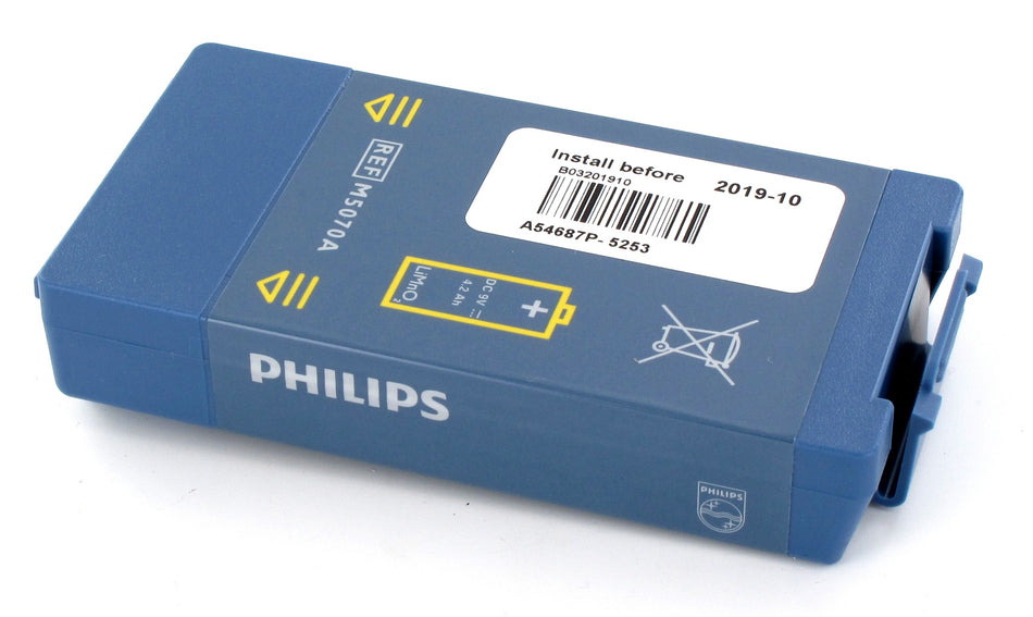 Code 1 Supply Philips FRx/OnSite/HS1 AED Replacement 4-Year Battery