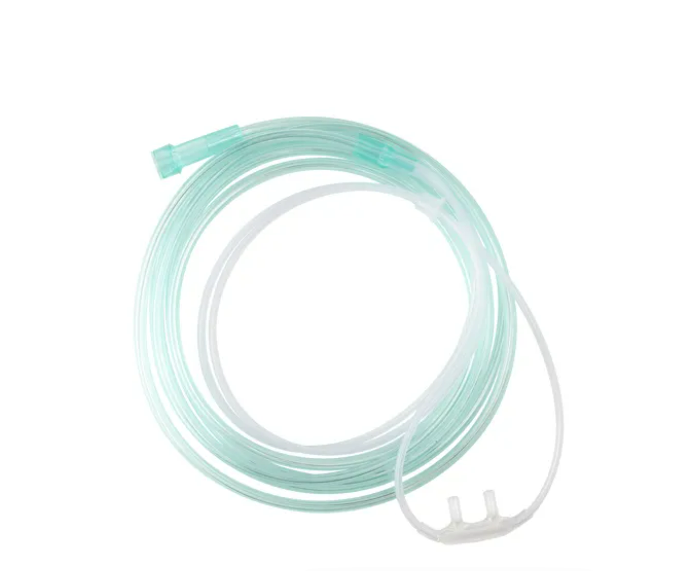 Code 1 Supply Nasal Oxygen Cannulas- Cushion Tip- ADULT- 7'-Standard Connector