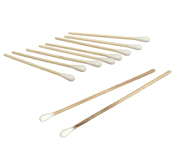 Code 1 Supply Cotton Tipped Applicators-3"-2 Sterile Applicators per Pouch- Box of 200