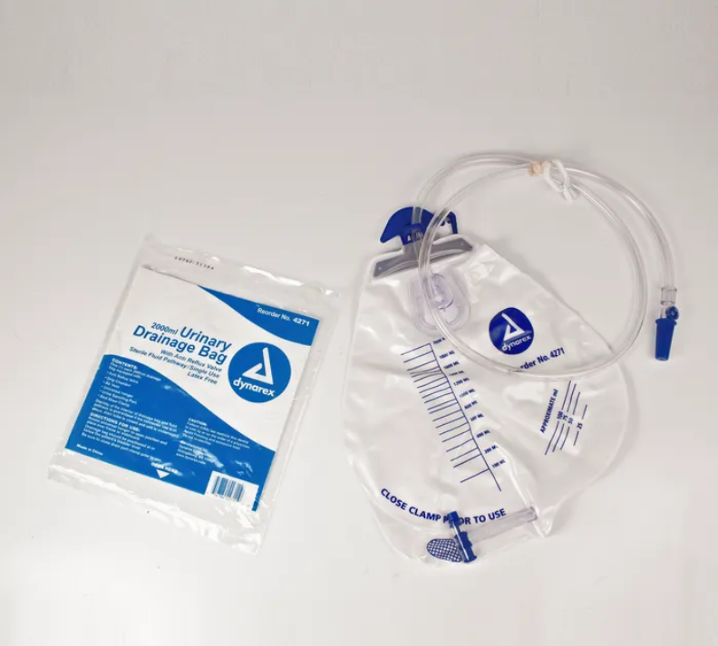 Code 1 Supply 2000mL Urinary Drainage Bag