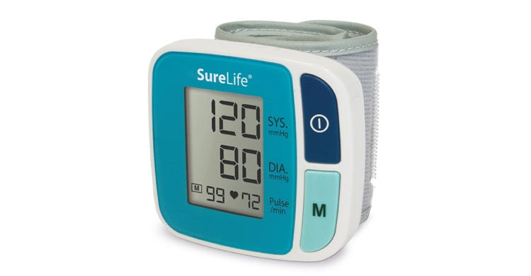 Code 1 Supply SureLife® Classic Wrist Blood Pressure Monitor