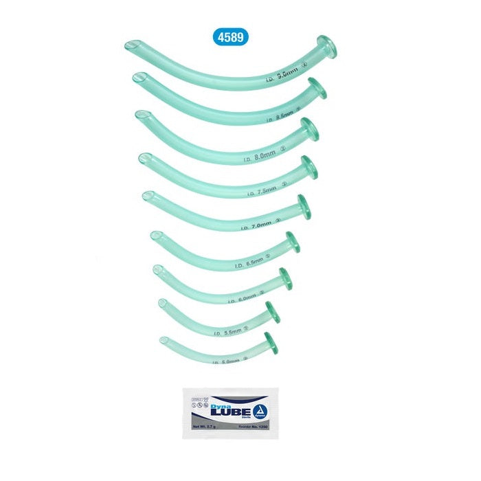 Code 1 Supply Nasopharyngeal Airway Kit of 9 + 9 Packs Of Jelly-1/Box